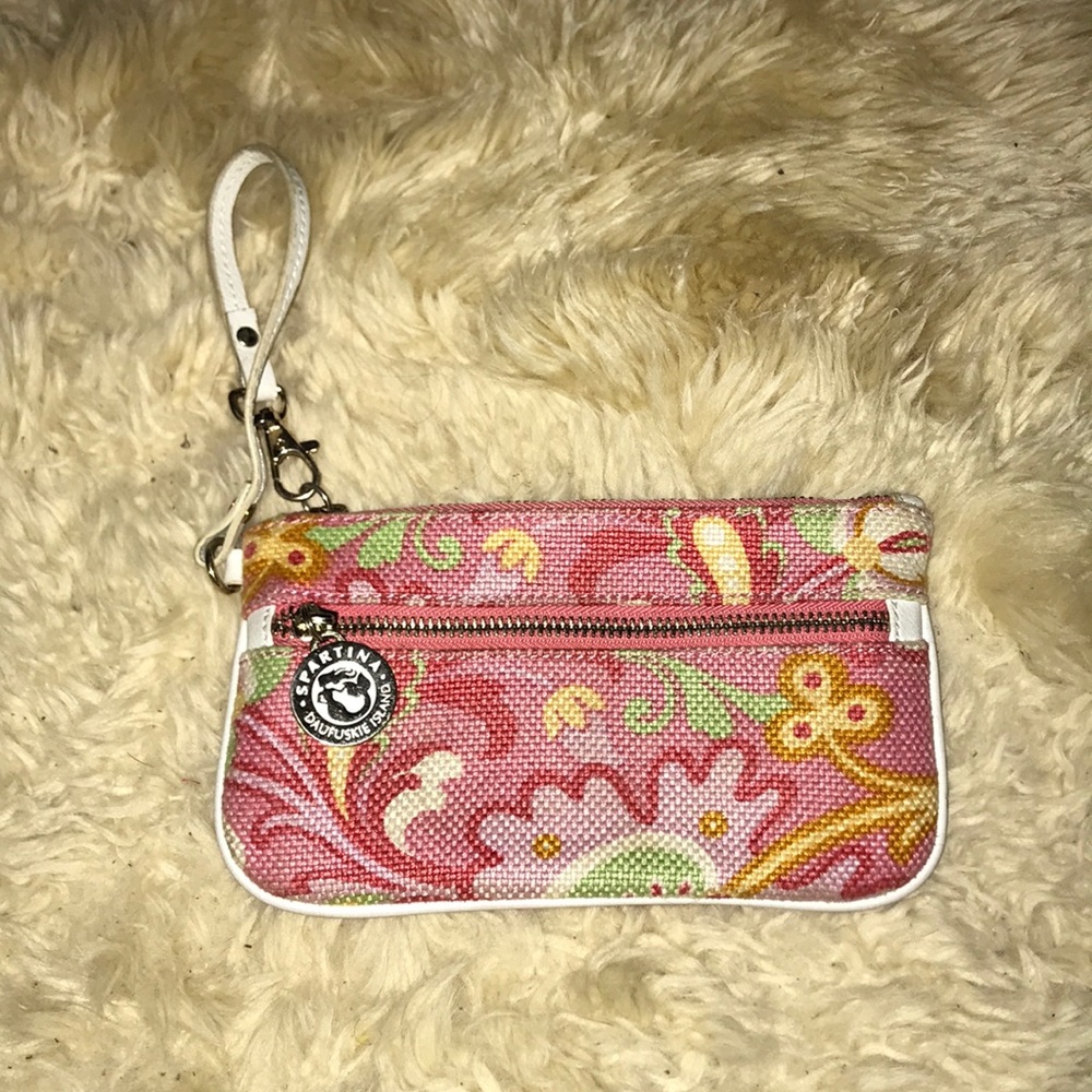Spartina Paisley Print Wristlet